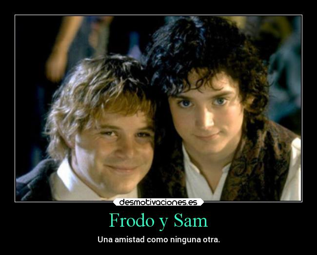 Frodo y Sam -