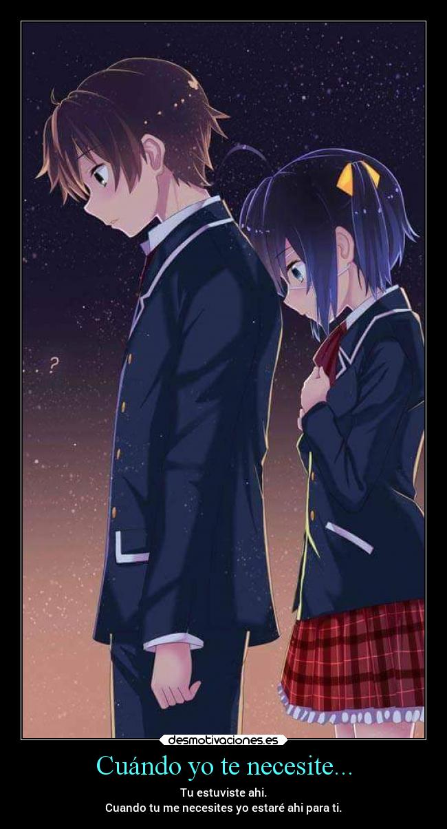 carteles anime amor siemprejuntos desmotivaciones