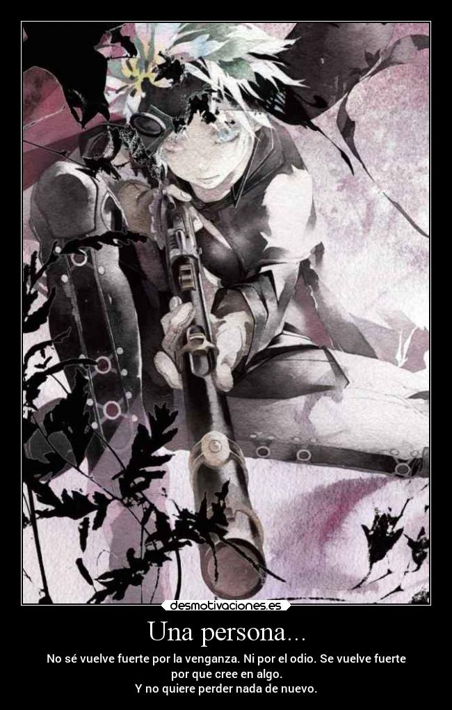 carteles anime caracter odio frases venganza rokka yusha adler desmotivaciones