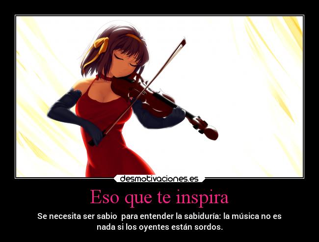 Eso que te inspira - 