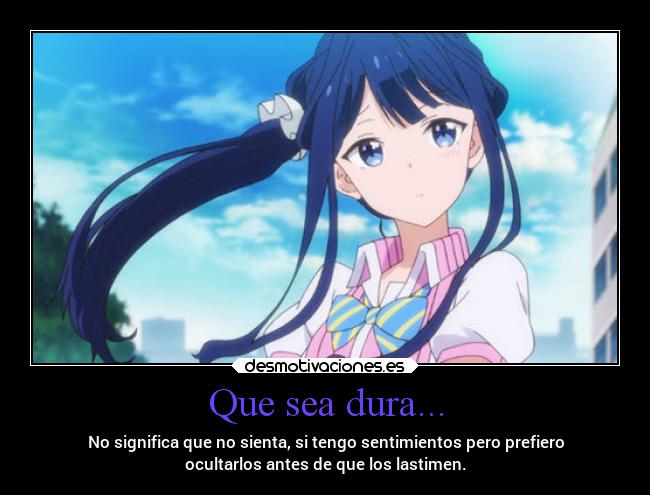 Que sea dura... - 