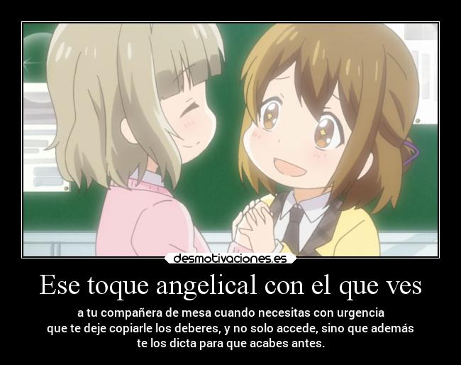 carteles anime humor felicidad amigos amistad instituto raptorhunters harukaze erosekai pandepeace yuri tijer desmotivaciones