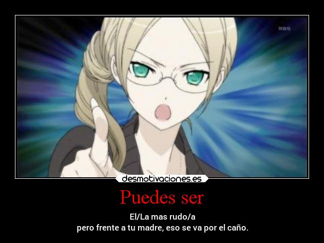 carteles anime desmotivaciones