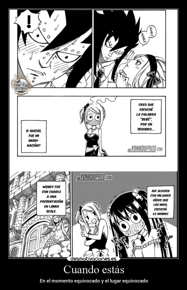 Cuando estás - En el momento equivocado y el lugar equivocado