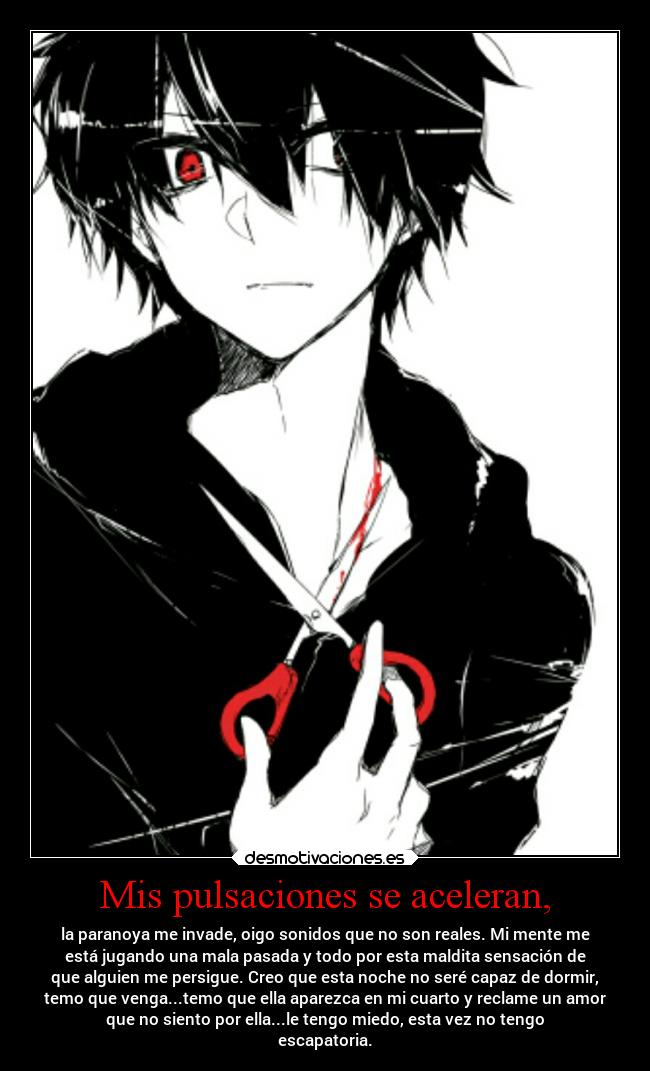 carteles anime locura desmotivaciones