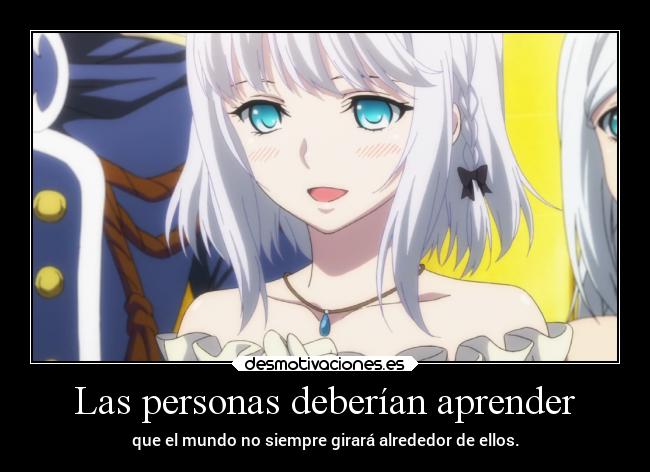 Las personas deberían aprender -