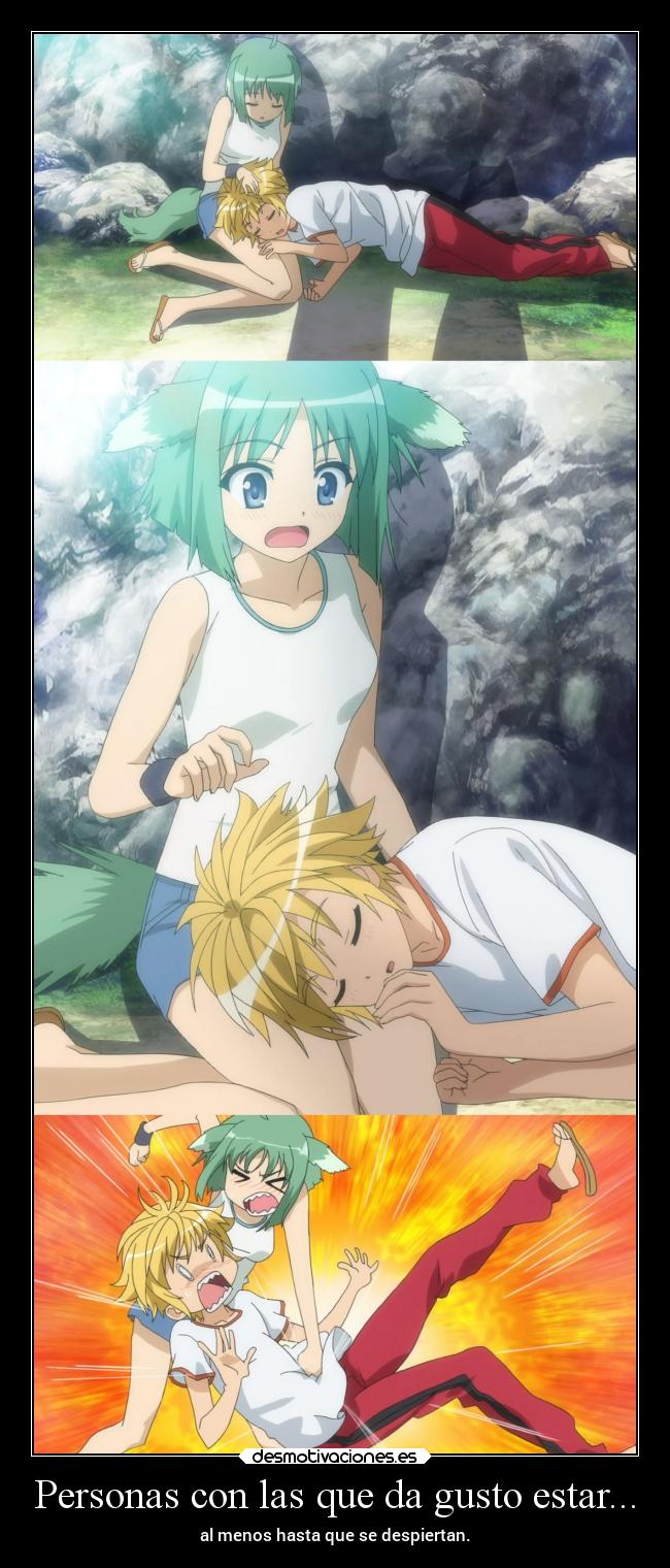 carteles anime vida humor amigos amistad cosasquepasan raptorhunters harukaze erosekai dogdays eclair heroe desmotivaciones