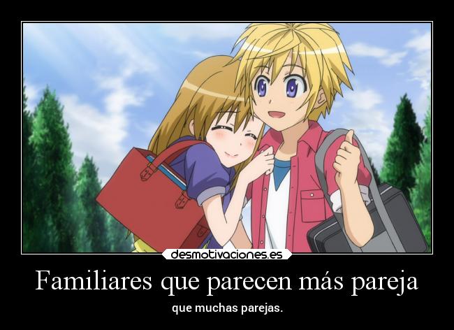 Familiares que parecen más pareja - 
