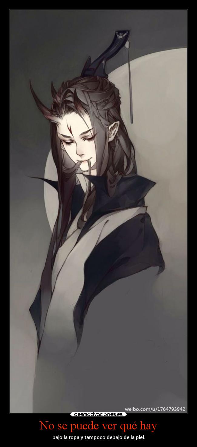 No se puede ver qué hay - bajo la ropa y tampoco debajo de la piel.