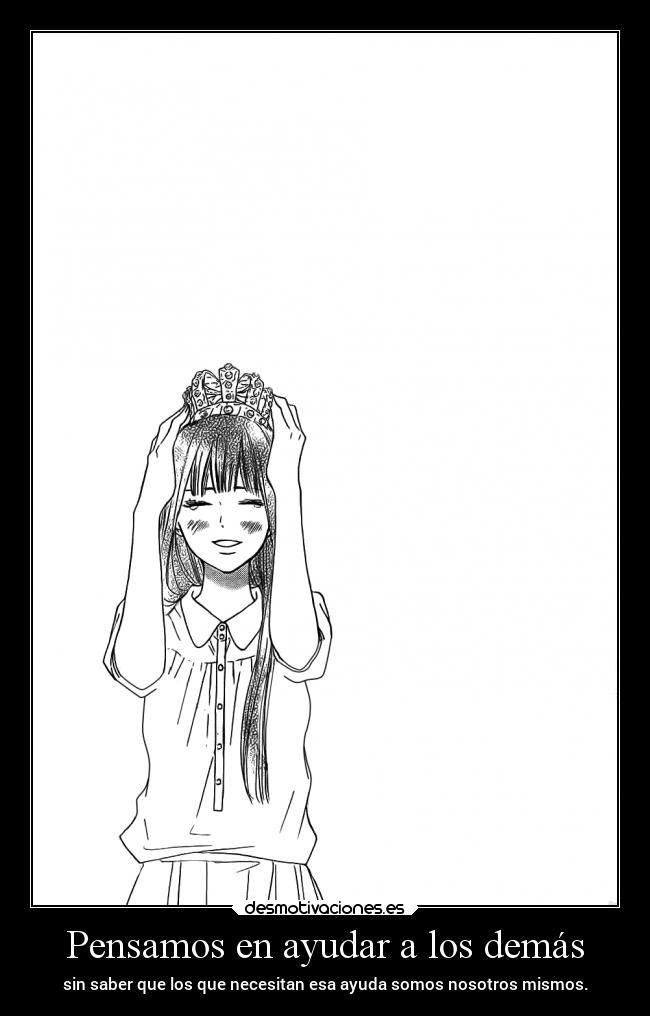 carteles ayuda manga personas bienpropio doni desmotivaciones