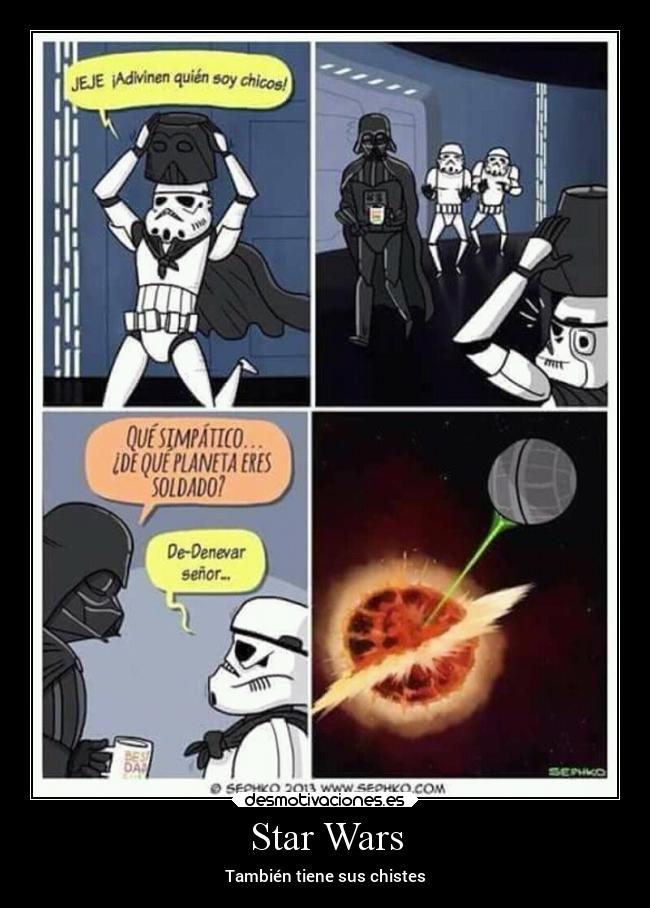 Star Wars - También tiene sus chistes