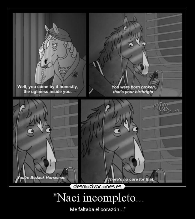 carteles desmotivaciones bojack horseman desmotivaciones