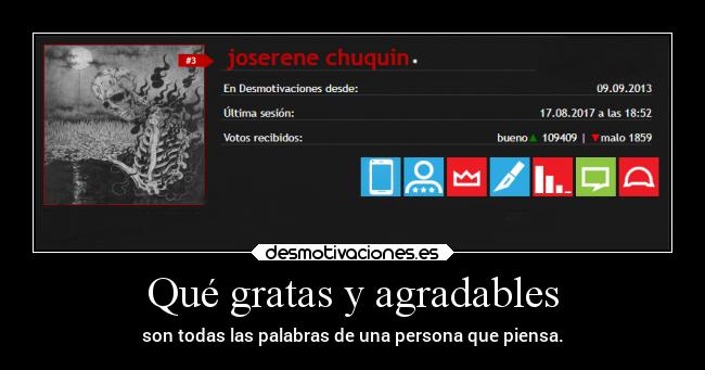 Qué gratas y agradables - 