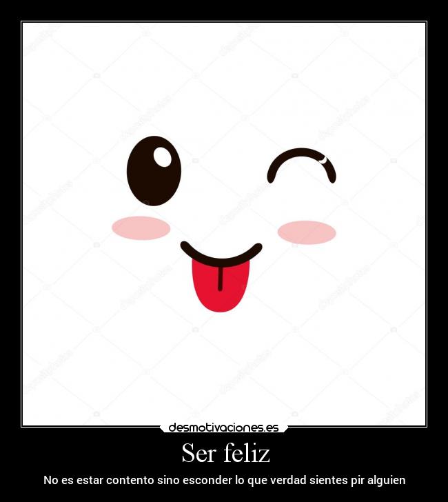 Ser feliz - 