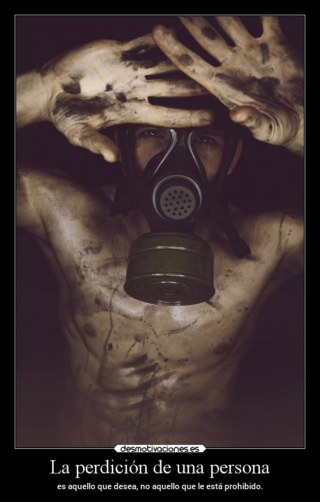 La perdición de una persona -