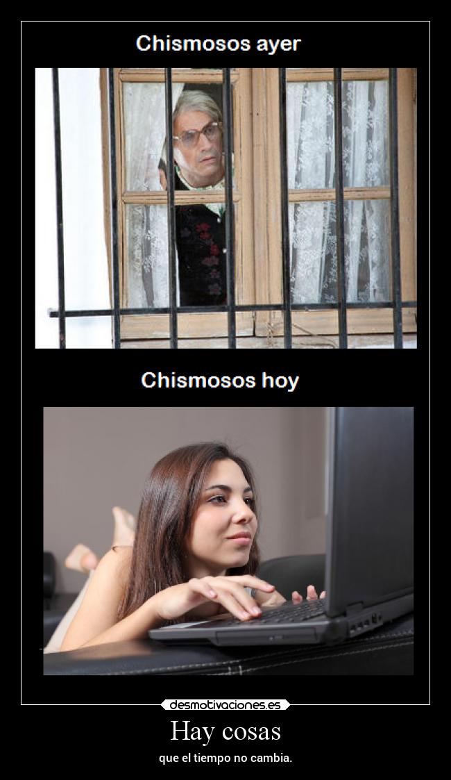 Hay cosas -