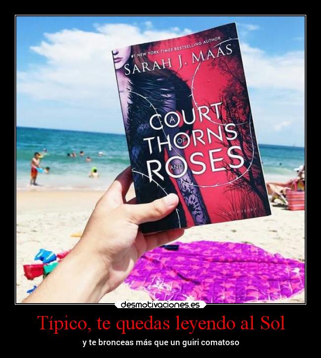 Típico, te quedas leyendo al Sol - 