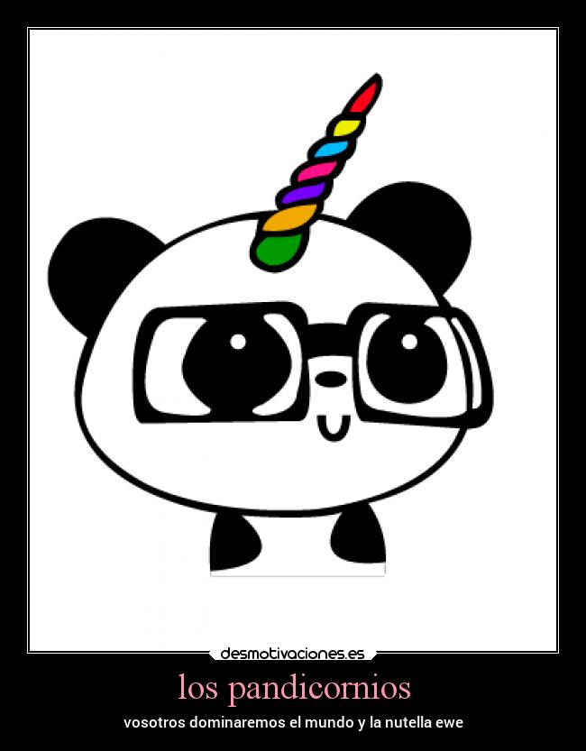los pandicornios -