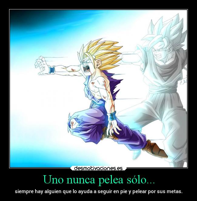 Uno nunca pelea sólo... -