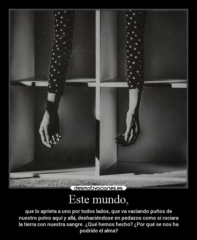 Este mundo, - 