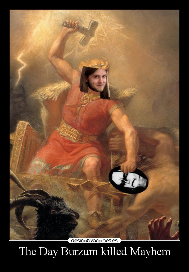 The Day Burzum killed Mayhem - 