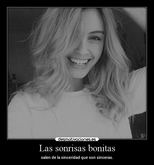 Las sonrisas bonitas - 