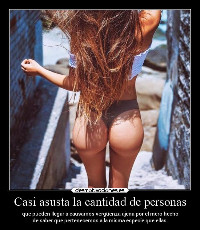 Casi asusta la cantidad de personas - 