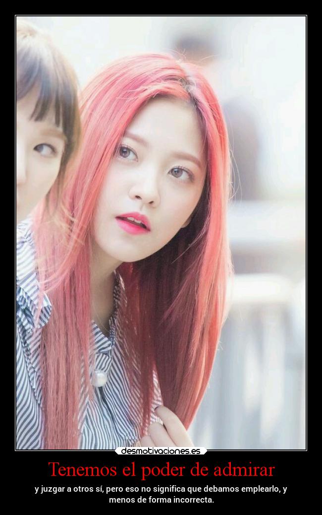 Tenemos el poder de admirar - 