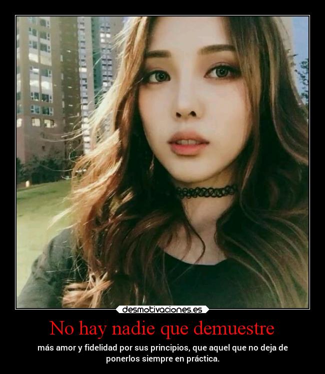 No hay nadie que demuestre -