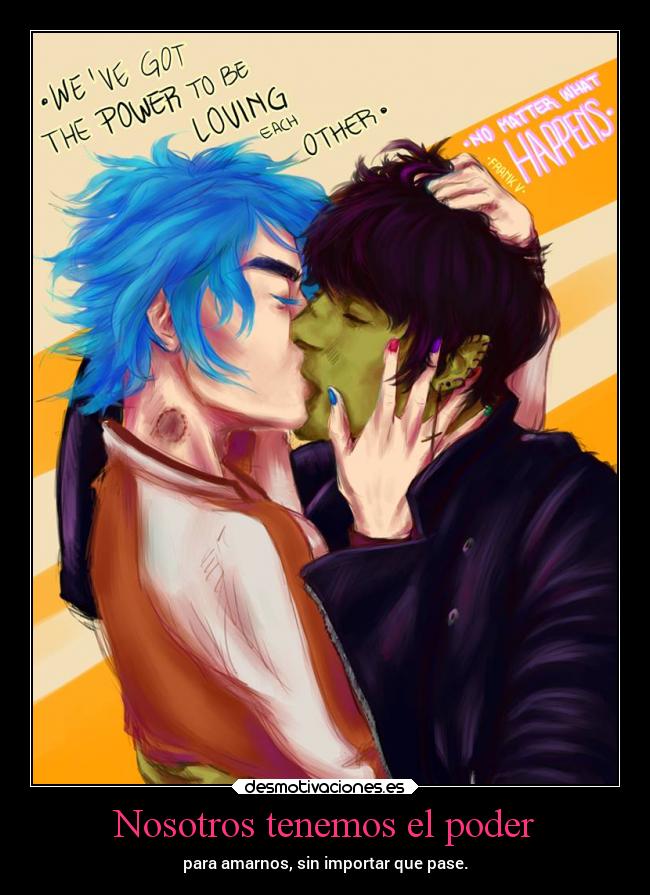 carteles vida sentimientos amor yaoi 2doc murdoc gorillaz aguante2d humanz laurasimpsonxv desmotivaciones