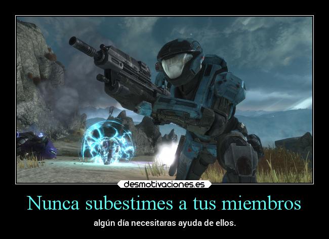 carteles videojuegos halo reach alex vazquez999 eternalblue soldado poderoso desmotivaciones