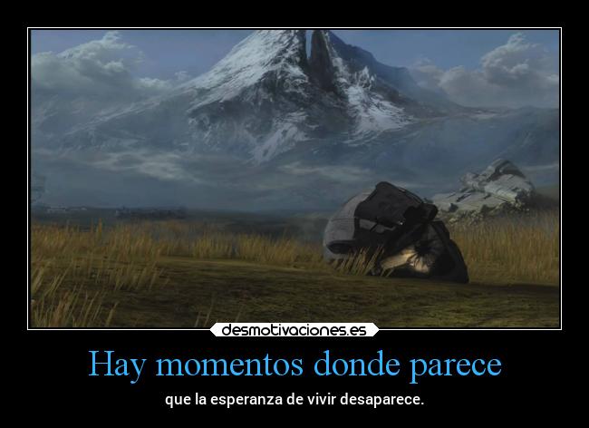 Hay momentos donde parece - 