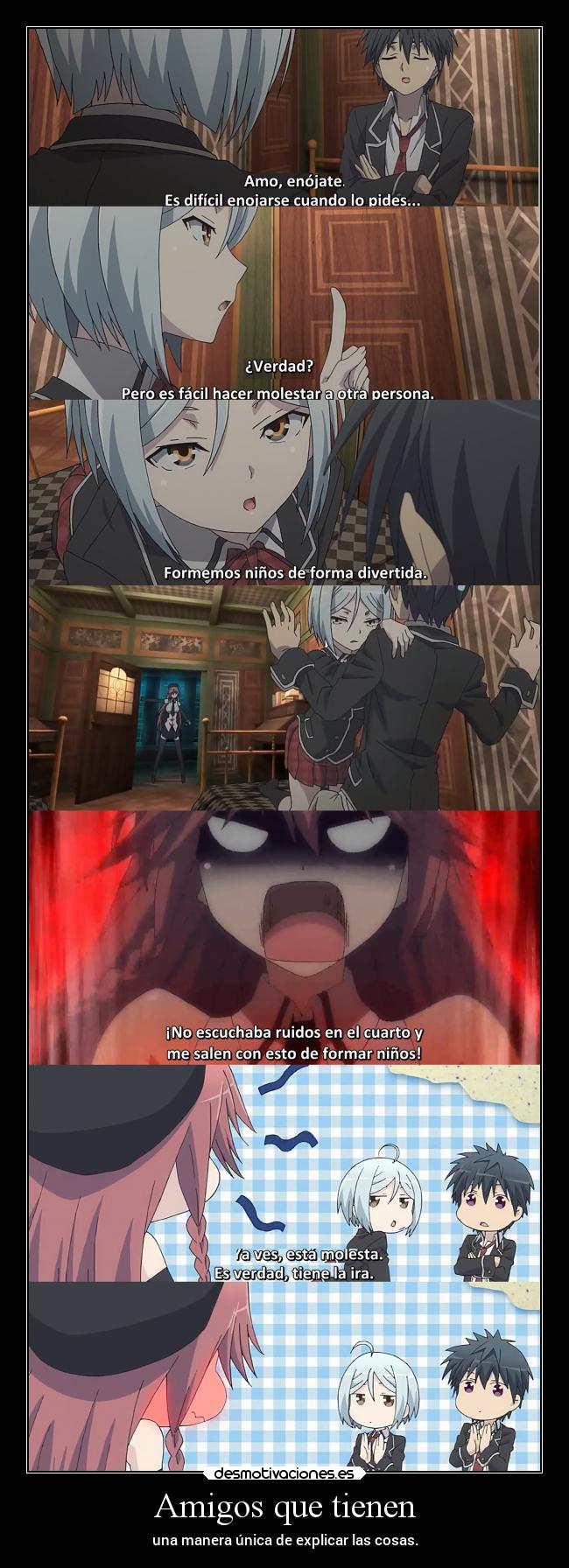 carteles amigos anime amigos explicar cosas raptorhunters unica forma desmotivaciones