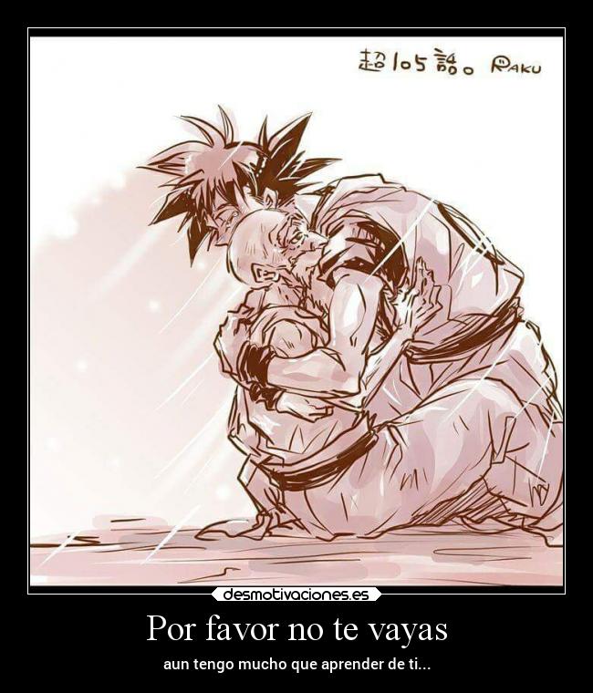 Por favor no te vayas -