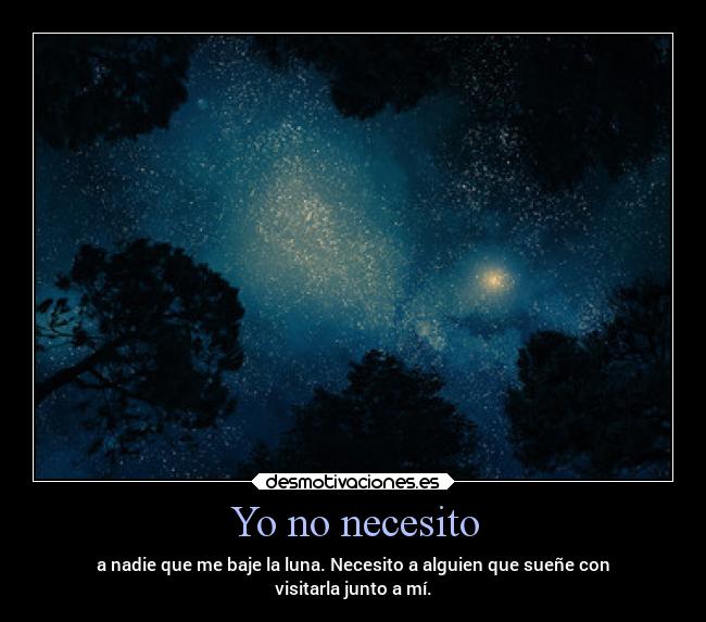 Yo no necesito -