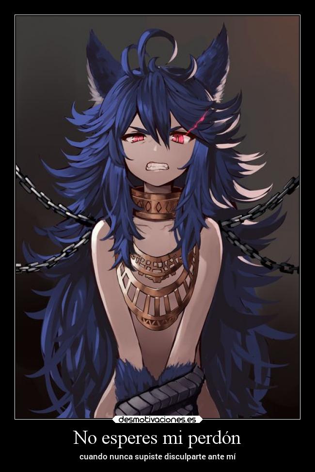 No esperes mi perdón -