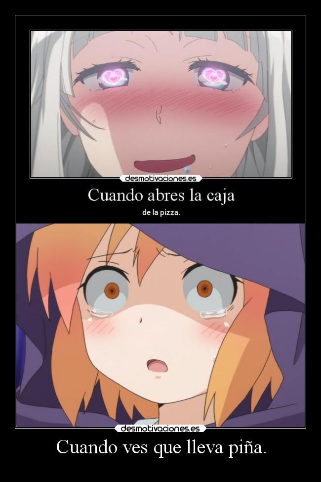 Cuando ves que lleva piña. - 