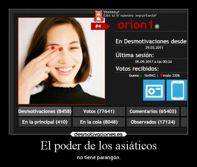 El poder de los asiáticos - 