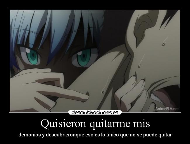 carteles anime nagisa ansatsukyoshitsu demonios infierno interior desmotivaciones