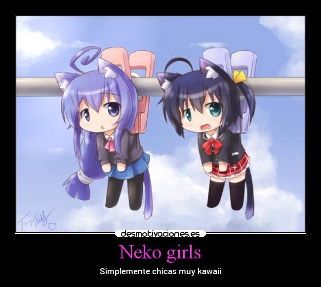 Neko girls - Simplemente chicas muy kawaii