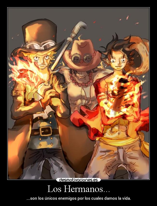 carteles anime vida hermanos enemigos fanart fuego desmotivacion100 desmotivaciones