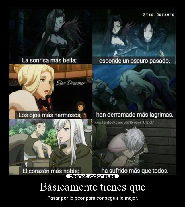 Básicamente tienes que -