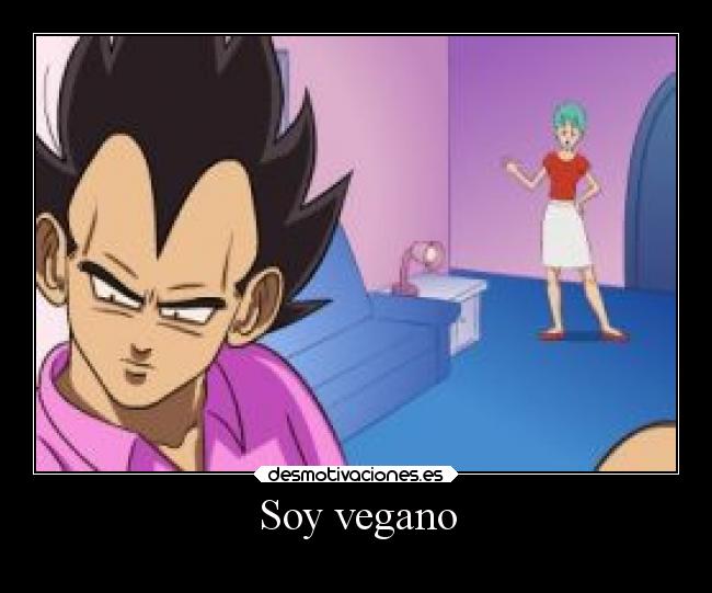 Soy vegano -