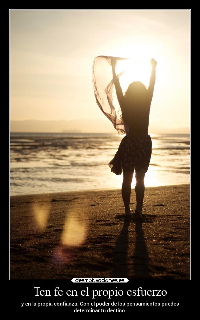 carteles confianza frases destino desmotivaciones