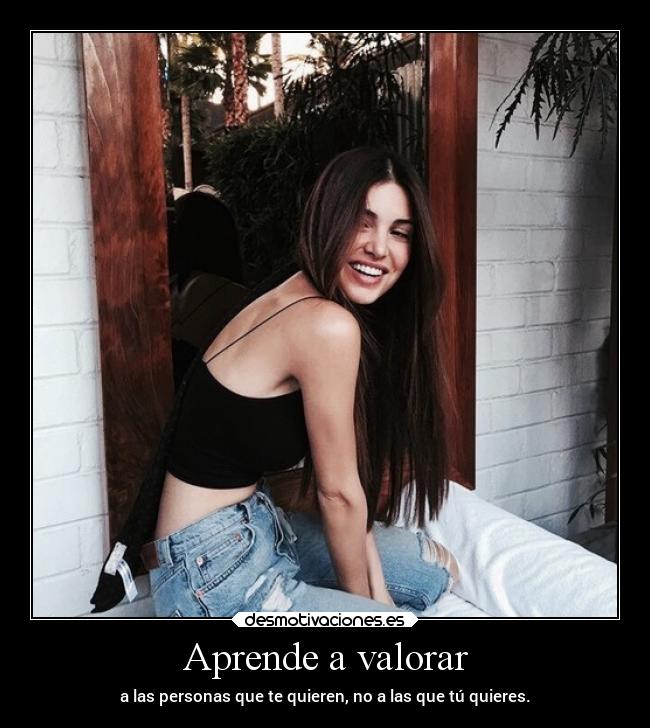 Aprende a valorar - 