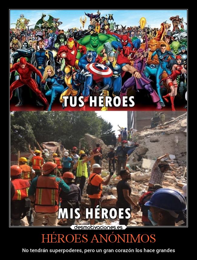 HÉROES ANÓNIMOS - No tendrán superpoderes, pero un gran corazón los hace grandes