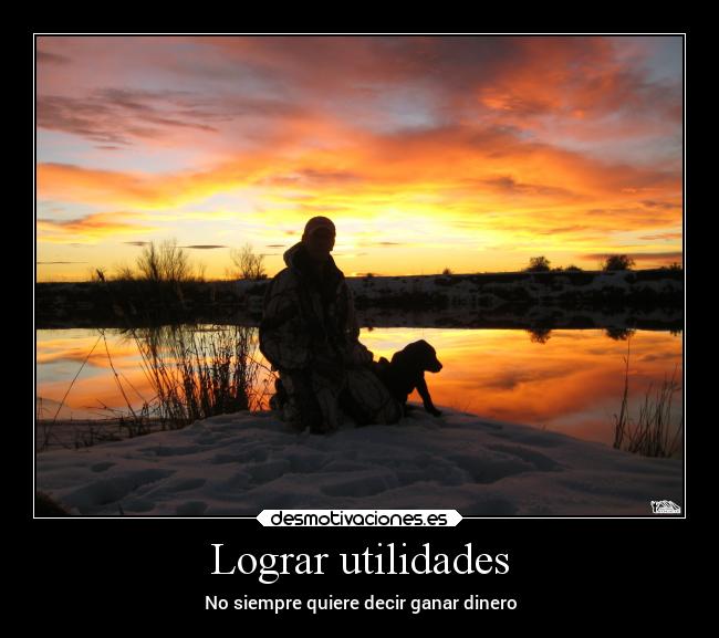Lograr utilidades - 
