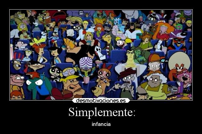 Simplemente: -