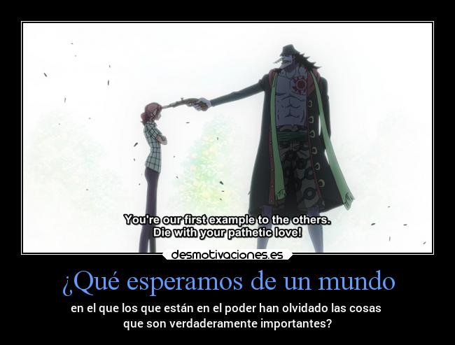 carteles mundo anime vida amor harukaze gotian erosekai desmotivaciones