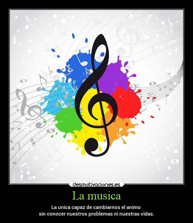 La musica -